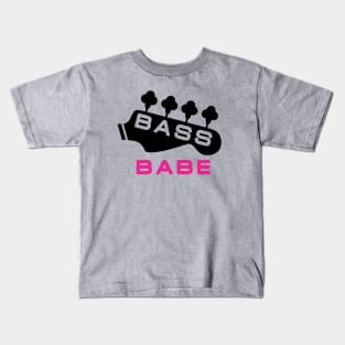 Bassist girl Kids T-Shirt